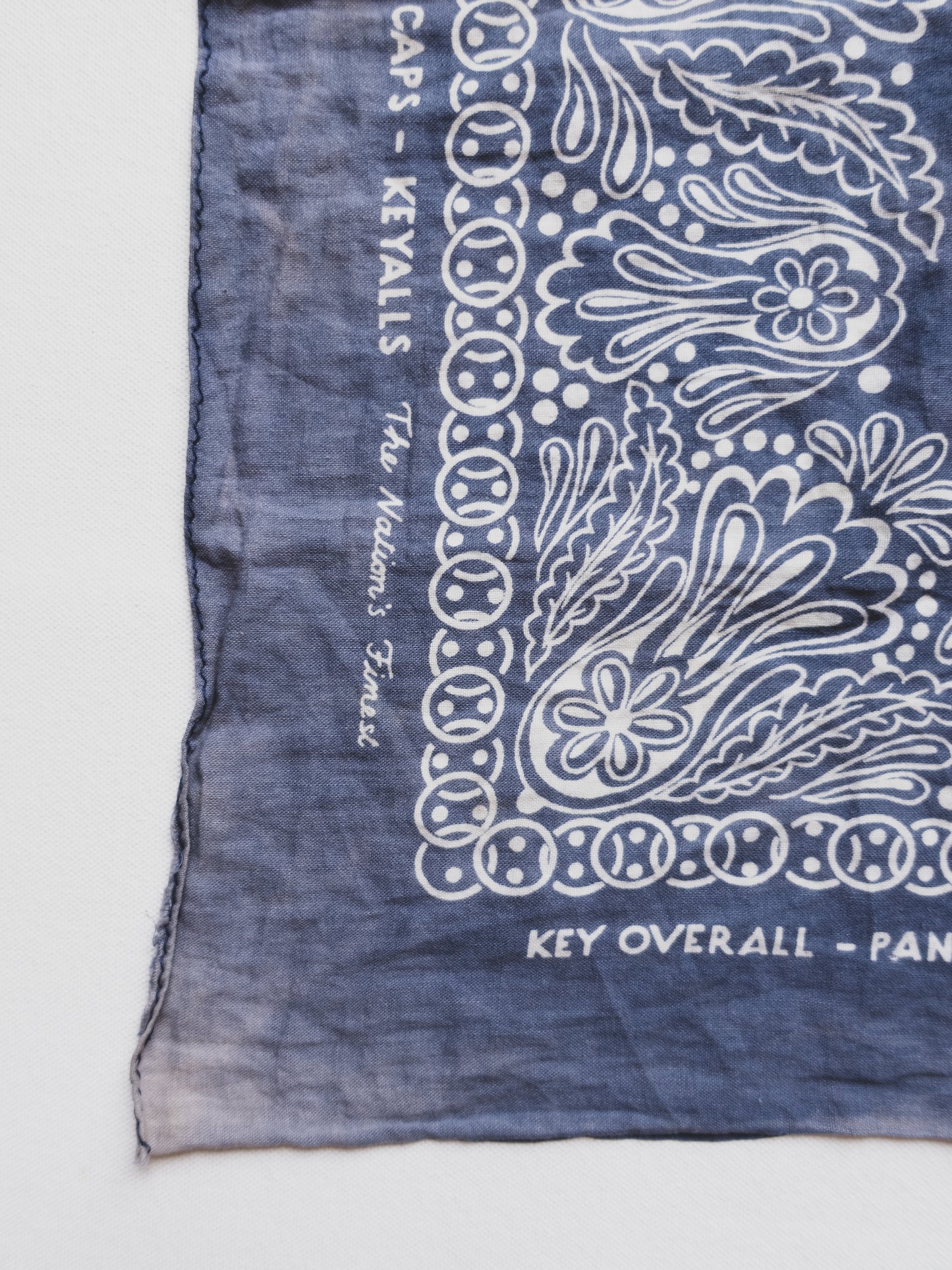 1960's Faded Advertising Bandana