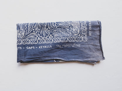 1960's Faded Advertising Bandana