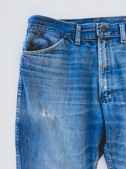1960's Patched Cowboy Jeans - 34x30