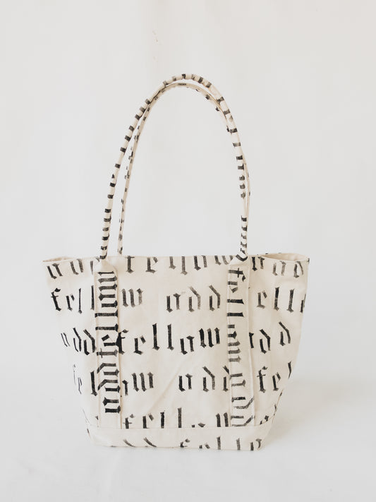 Hand Painted Boat Tote 017