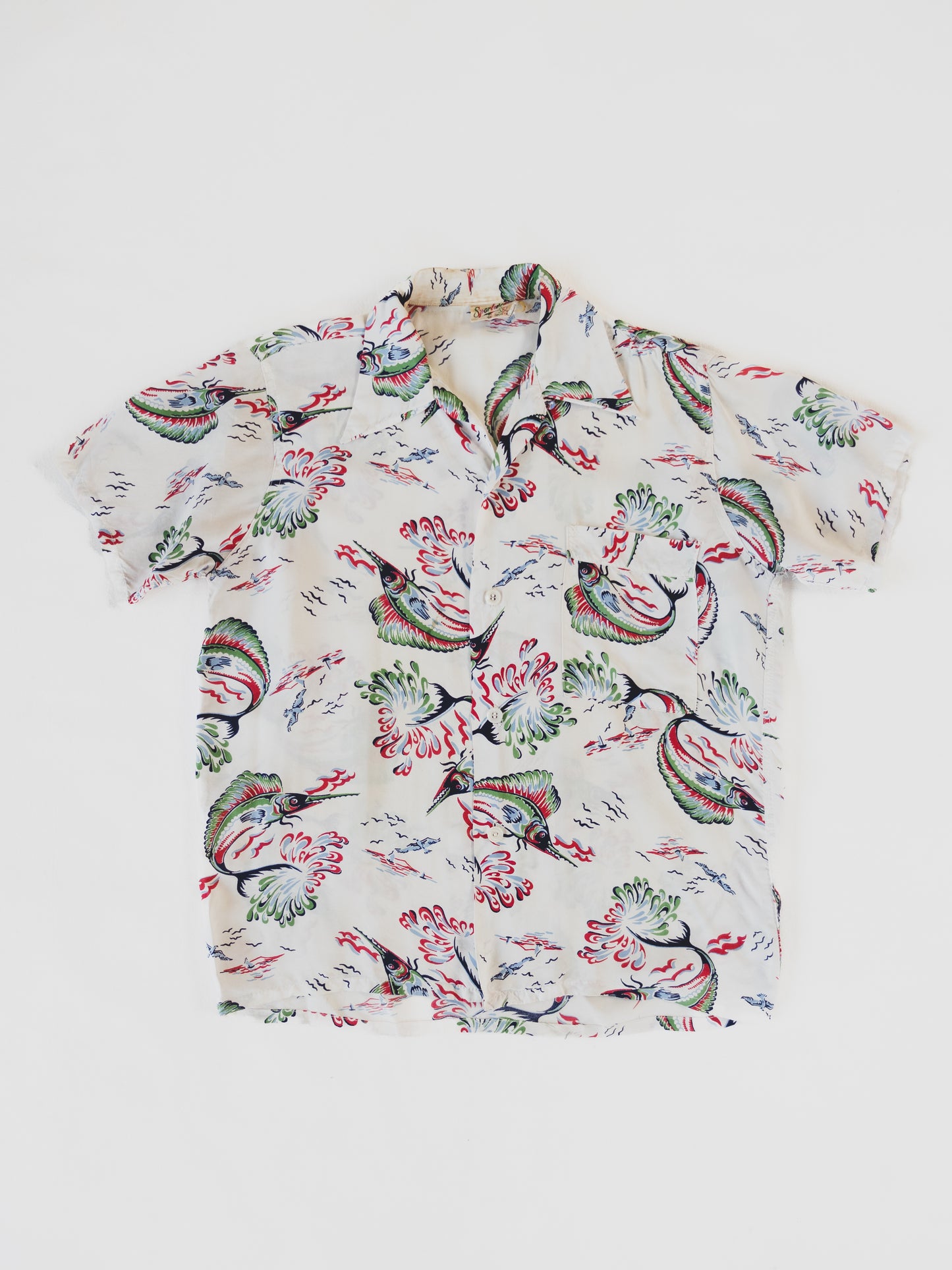 1940's Vacation Shirt - S/M