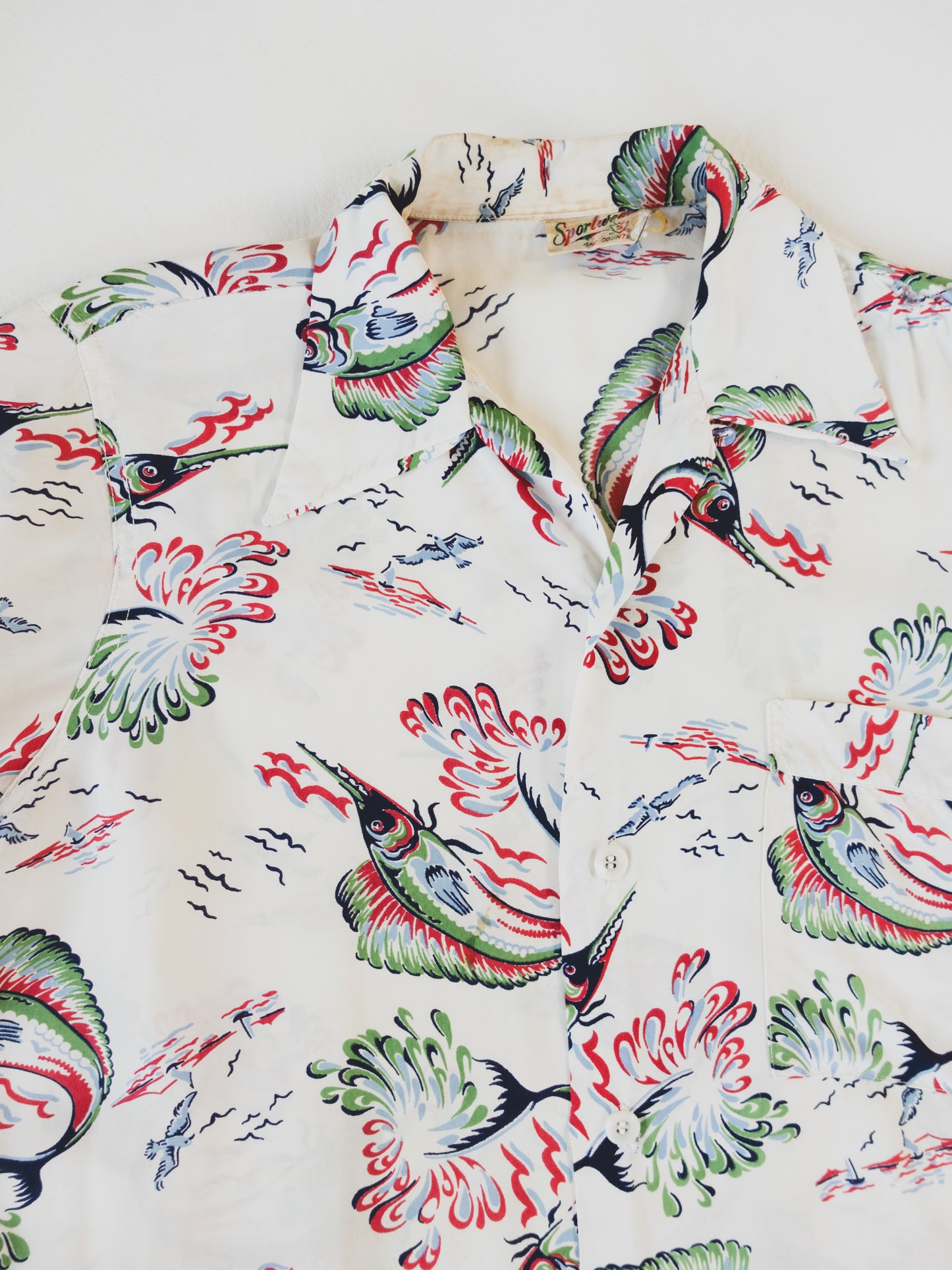 1940's Vacation Shirt - S/M