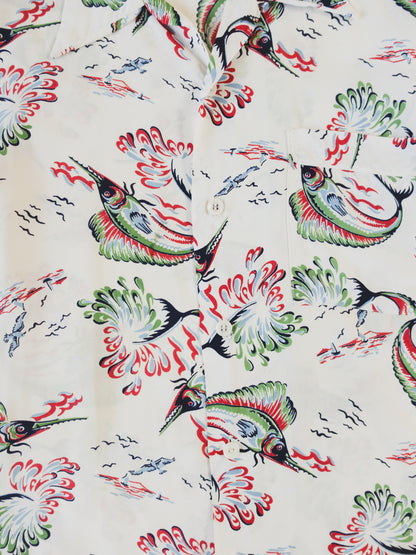 1940's Vacation Shirt - S/M