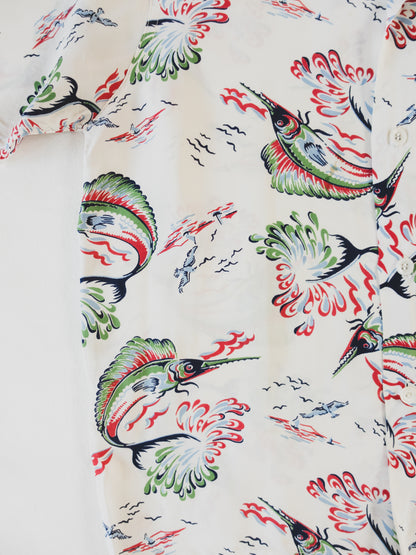 1940's Vacation Shirt - S/M