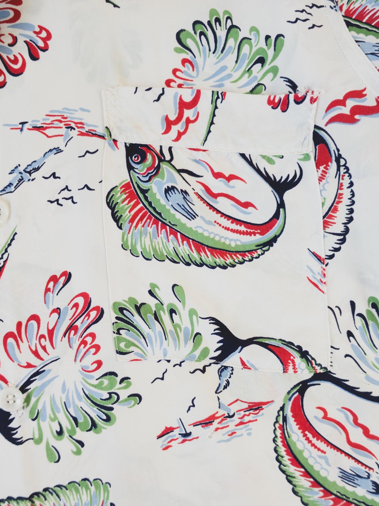 1940's Vacation Shirt - S/M