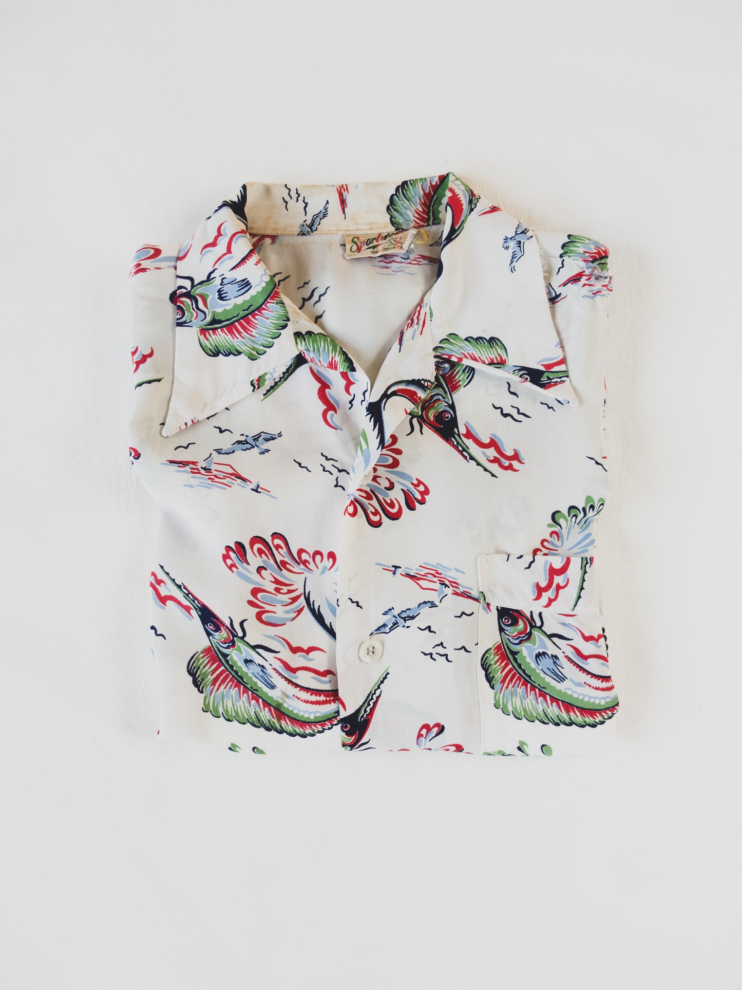 1940's Vacation Shirt - S/M