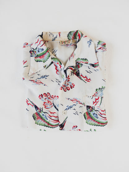 1940's Vacation Shirt - S/M