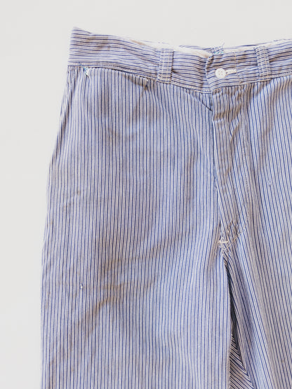 1940's Stripe Work Pants - 31x29