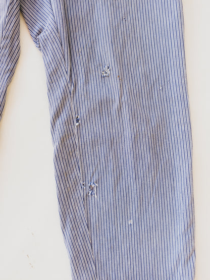 1940's Stripe Work Pants - 31x29
