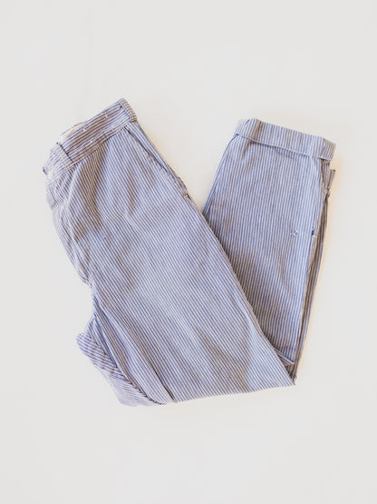 1940's Stripe Work Pants - 31x29