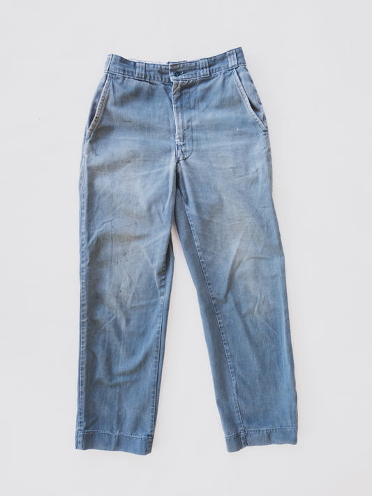 1950's Faded Work Pants - 28x29
