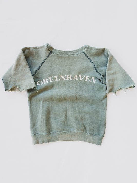 1960's  Faded " Greenhaven " Sweat - XS