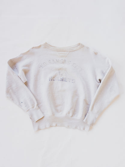 1940's Faded " No. Kansas City Hornets " Sweat - M/L