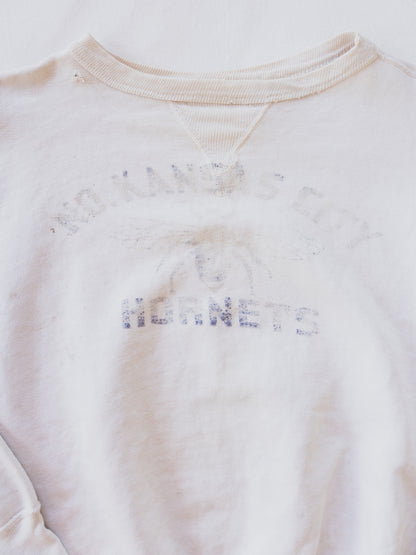 1940's Faded " No. Kansas City Hornets " Sweat - M/L