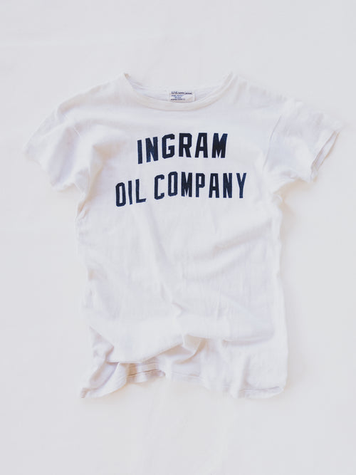 1940s " Ingram Oil Company " Tee - S/M