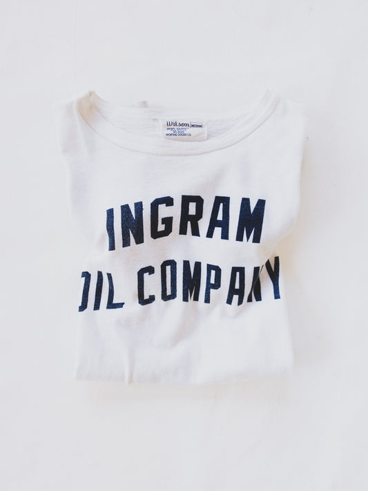 1940's " Ingram Oil Company " Tee - S/M