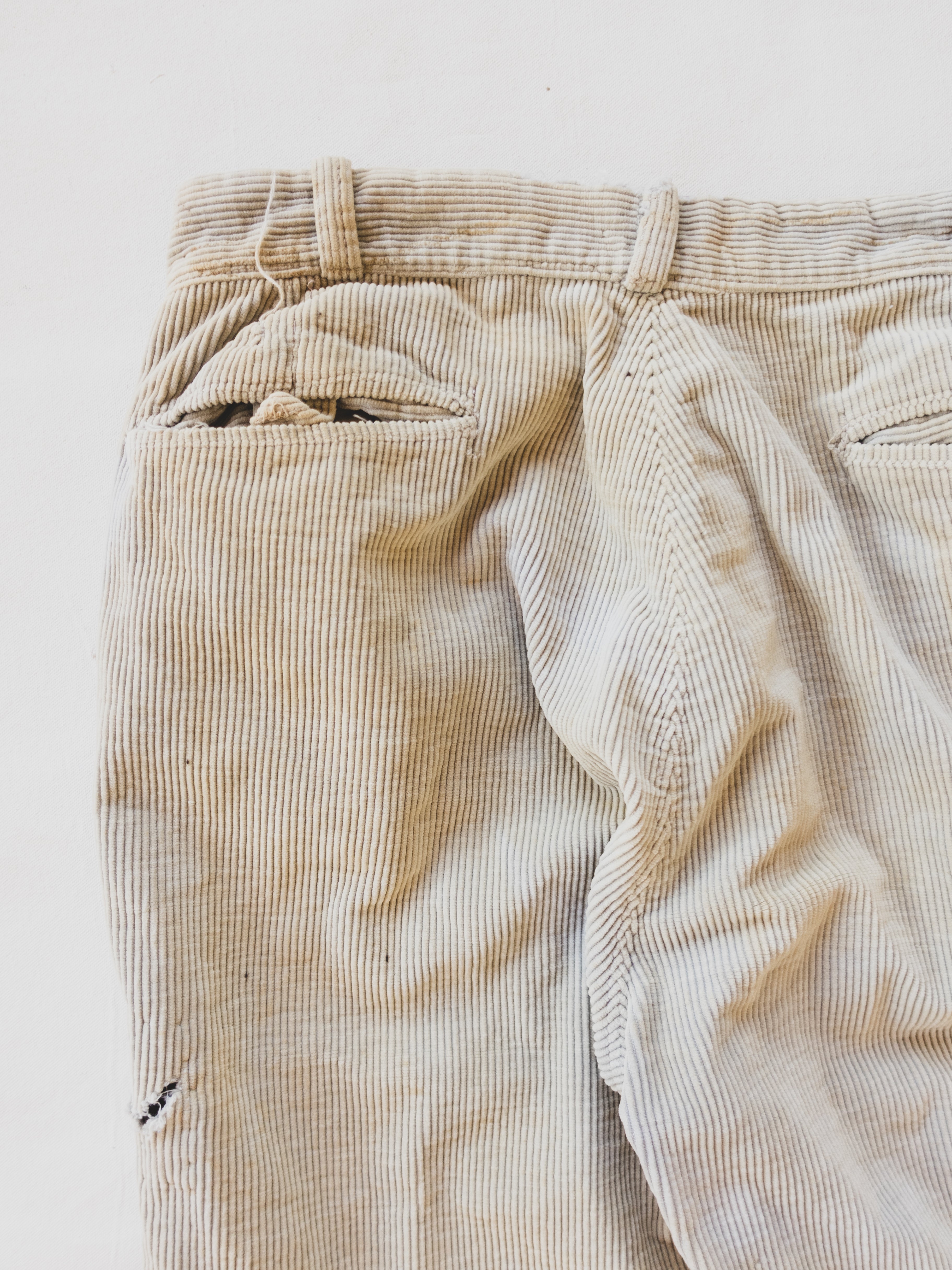 パンツ 30s-40s Damaged corduroy pants 1930's Faded Corduroy Pants - 33x28 – Odd Fellow