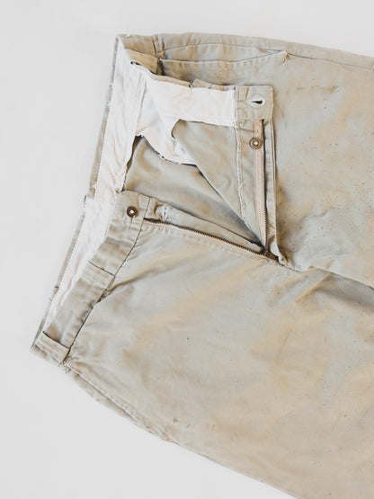 1950's Paint Splattered Work Pants - 34x30