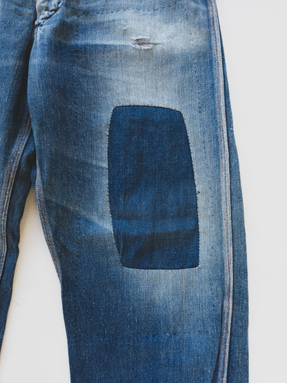 1950's Patched Carpenter Pants - 34x31