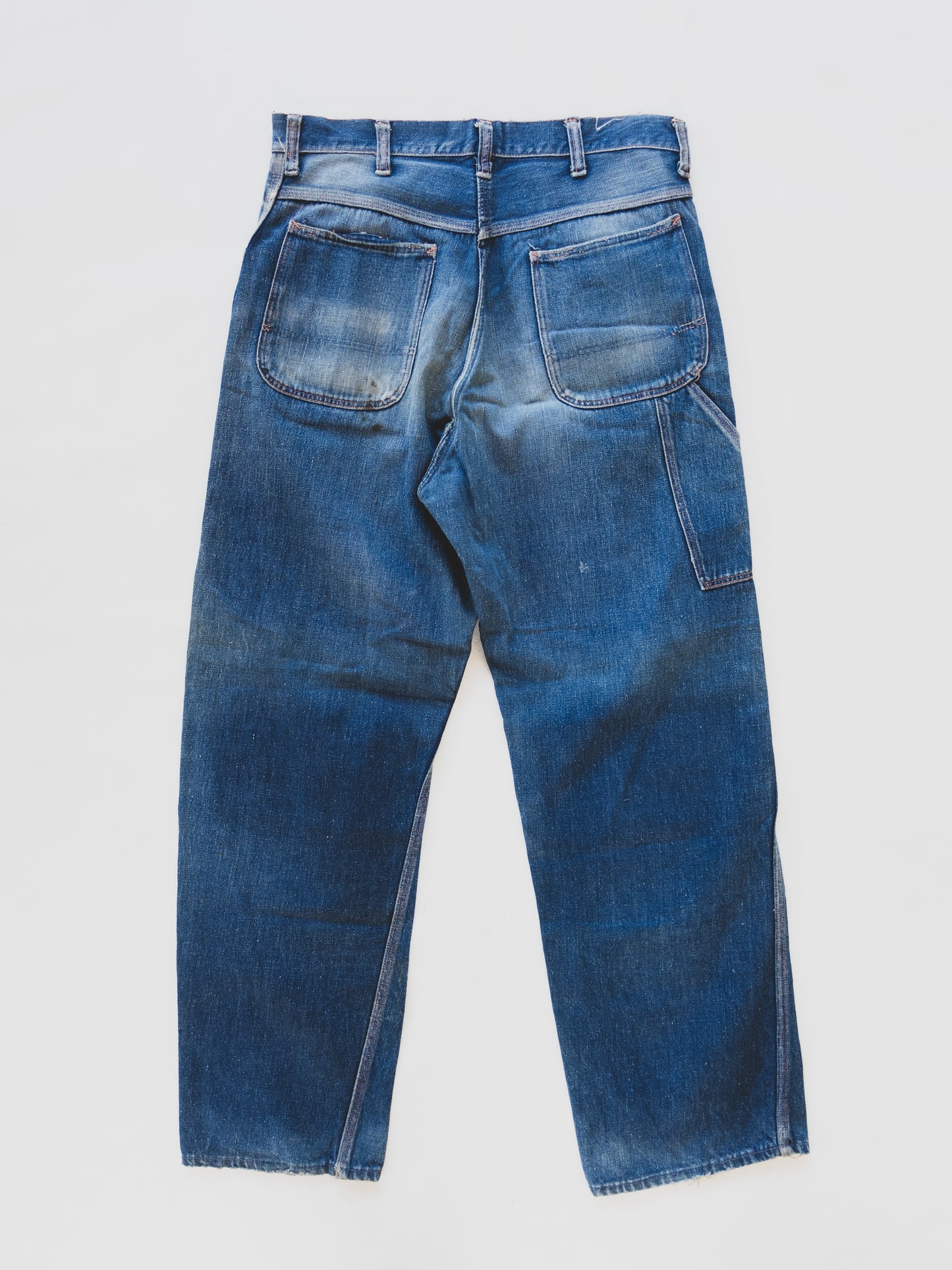 1950's Patched Carpenter Pants - 34x31