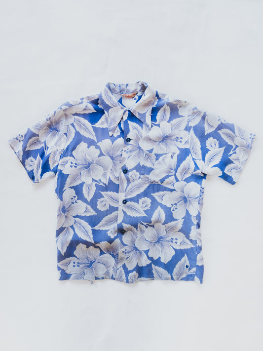 1940's Faded Hawaiian Shirt - S/M