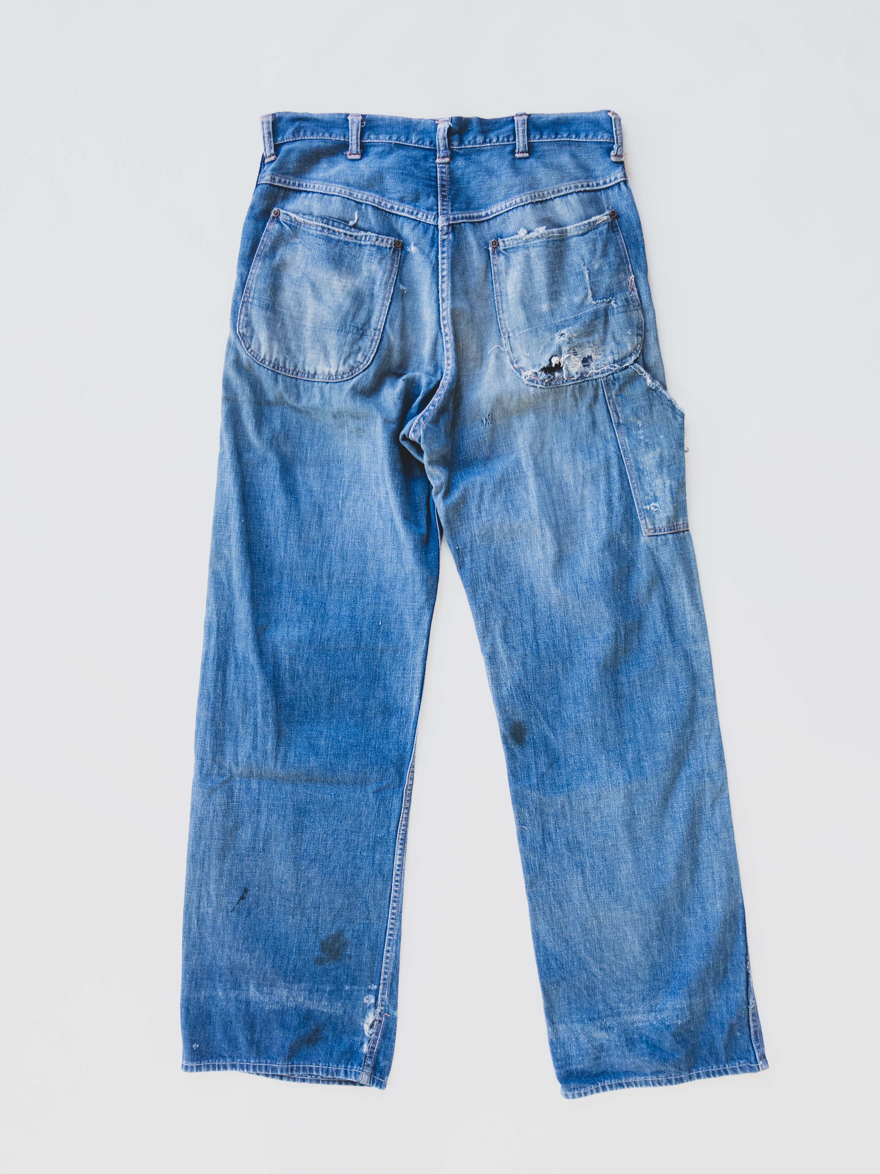 1950's Distressed Carpenter Pants - 32x32 – Odd Fellow