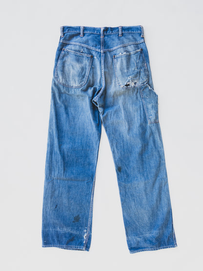 1950's Distressed Carpenter Pants - 32x32