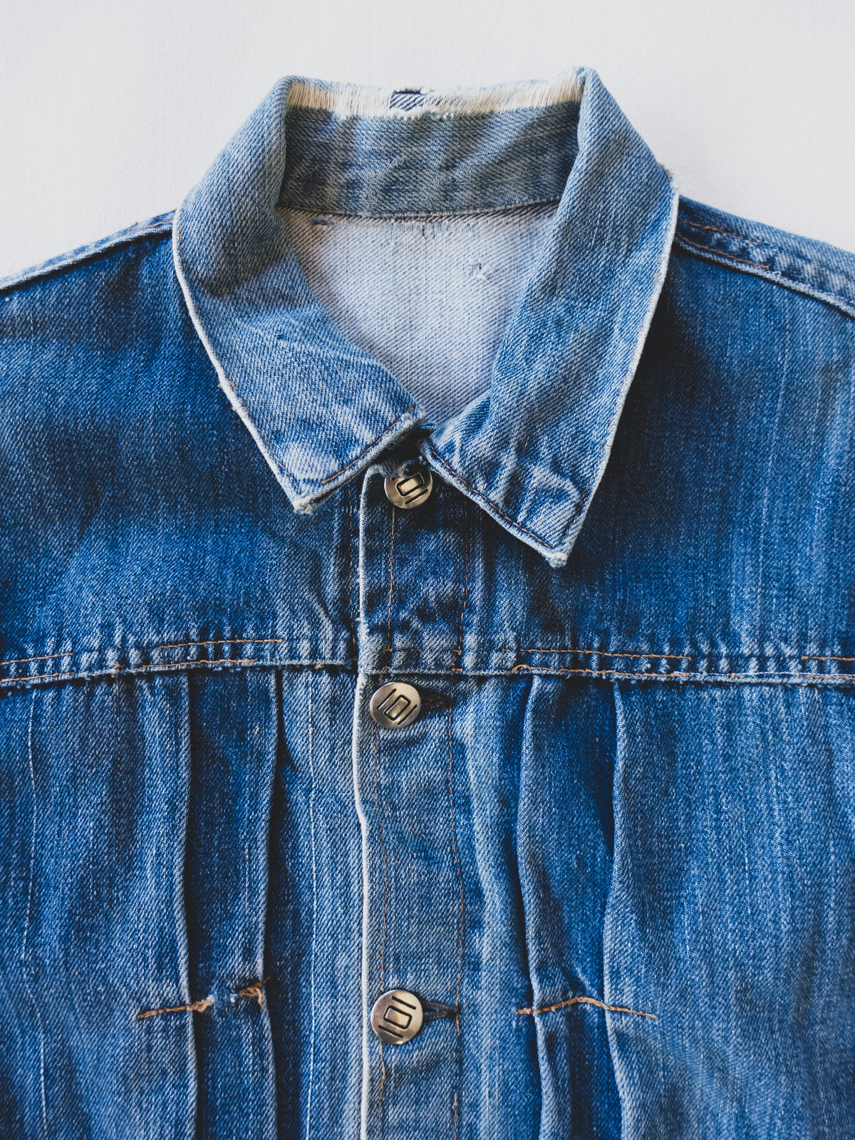 1940s 101 Buckle-Back Denim Jacket - S