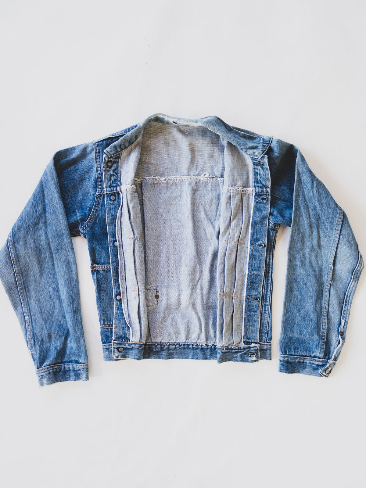 1940s 101 Buckle-Back Denim Jacket - S