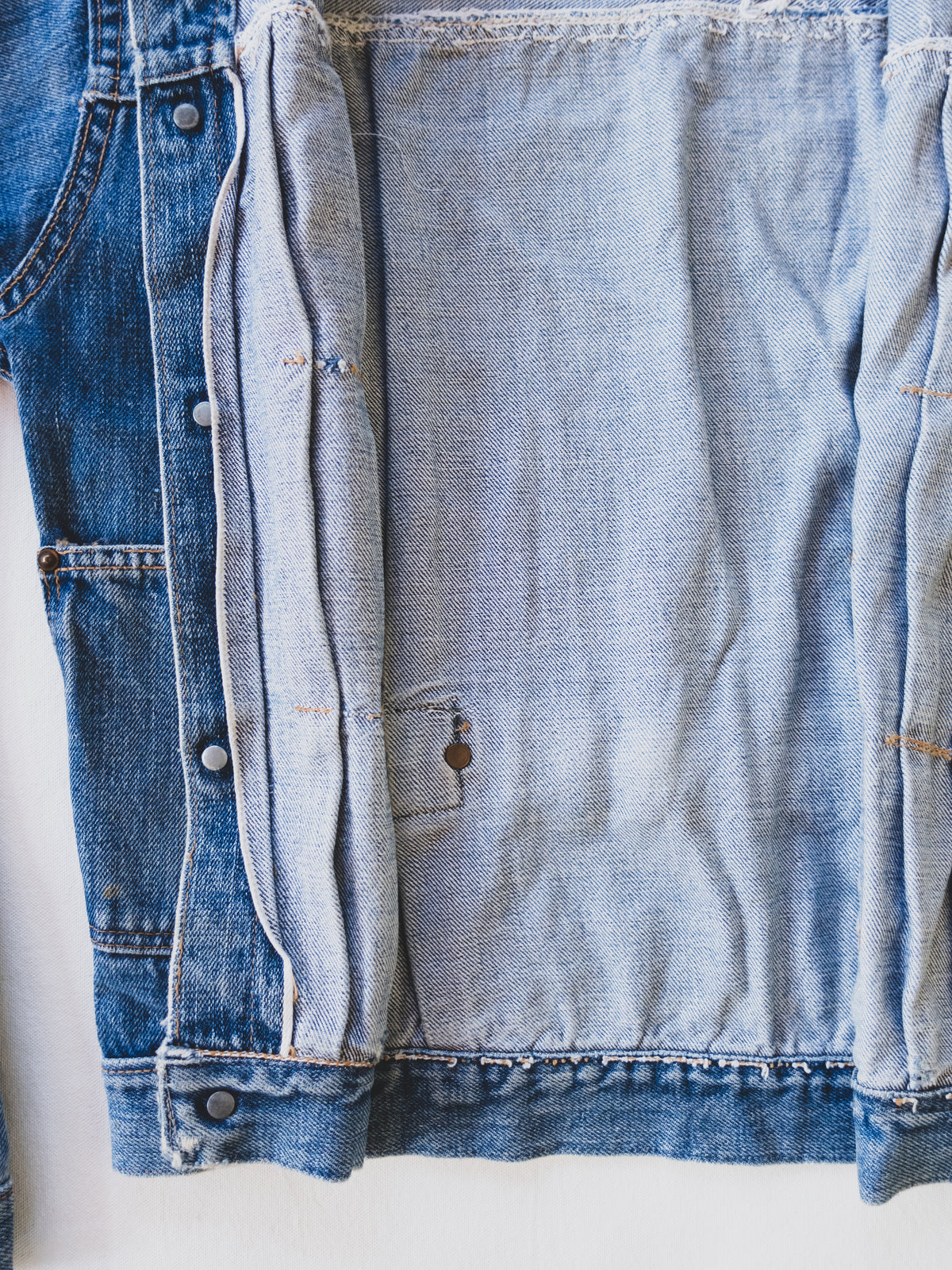1940s 101 Buckle-Back Denim Jacket - S