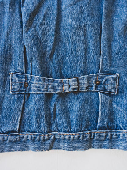 1940's 101 Buckle-Back Denim Jacket - S