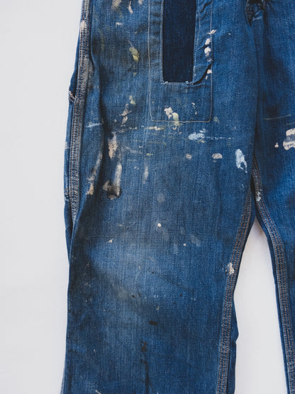 1950's Paint Splattered Carpenter Pants - 28x29