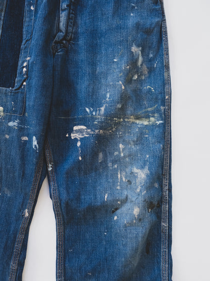 1950's Paint Splattered Carpenter Pants - 28x29