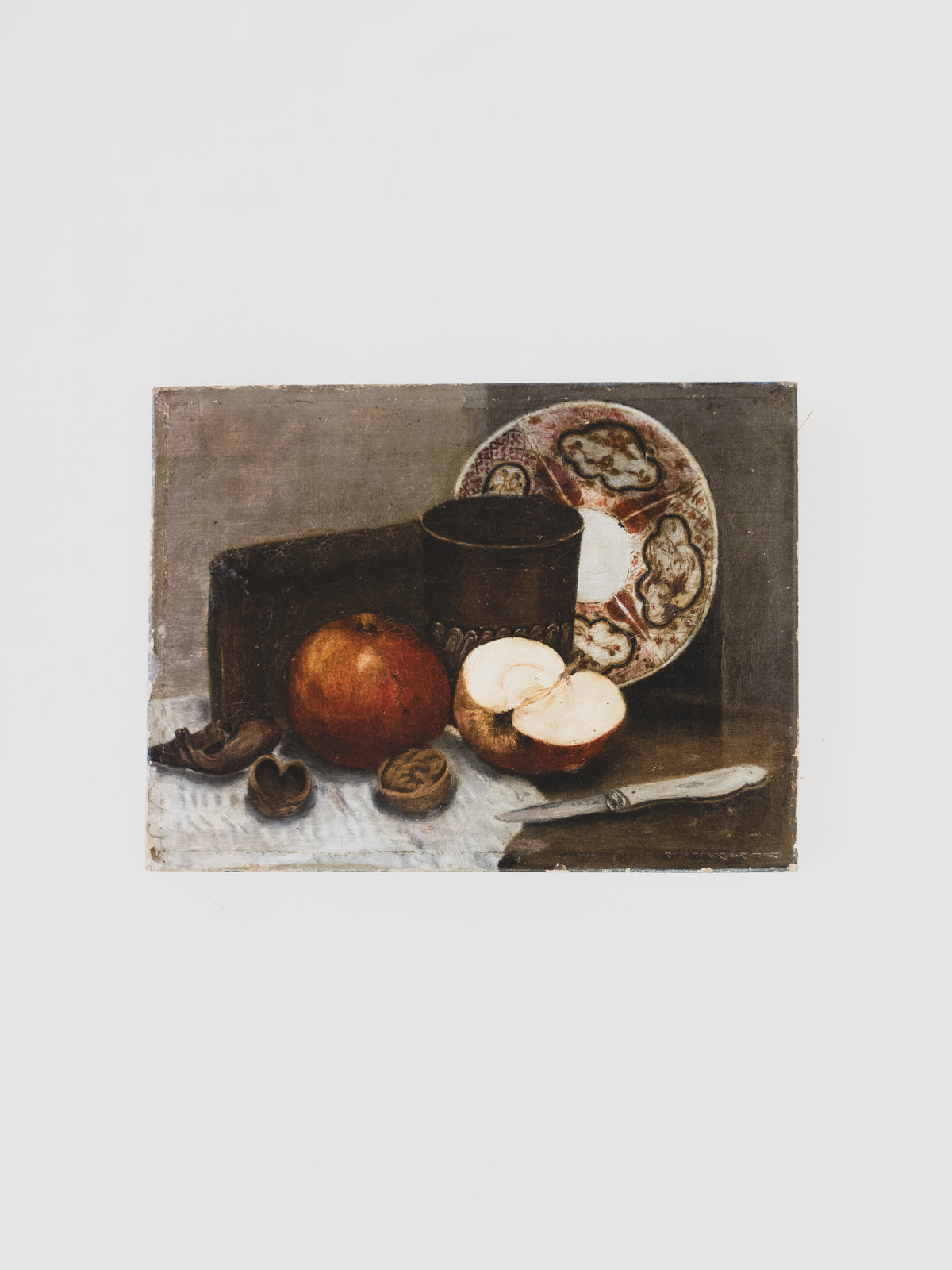 Mid 19th c. Still Life – Oil on Canvas