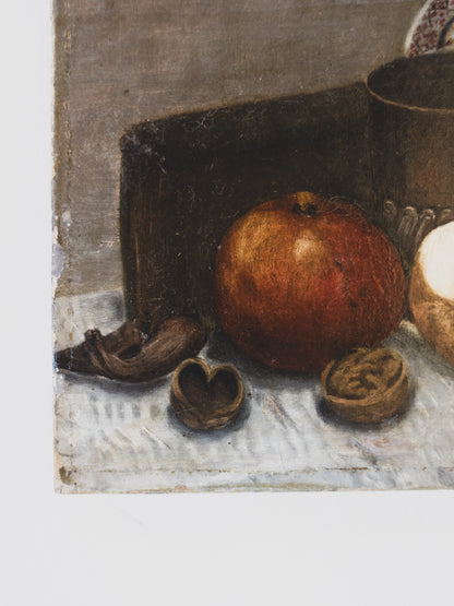 Mid 19th c. Still Life – Oil on Canvas