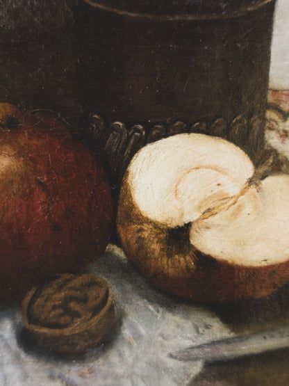 Mid 19th c. Still Life – Oil on Canvas