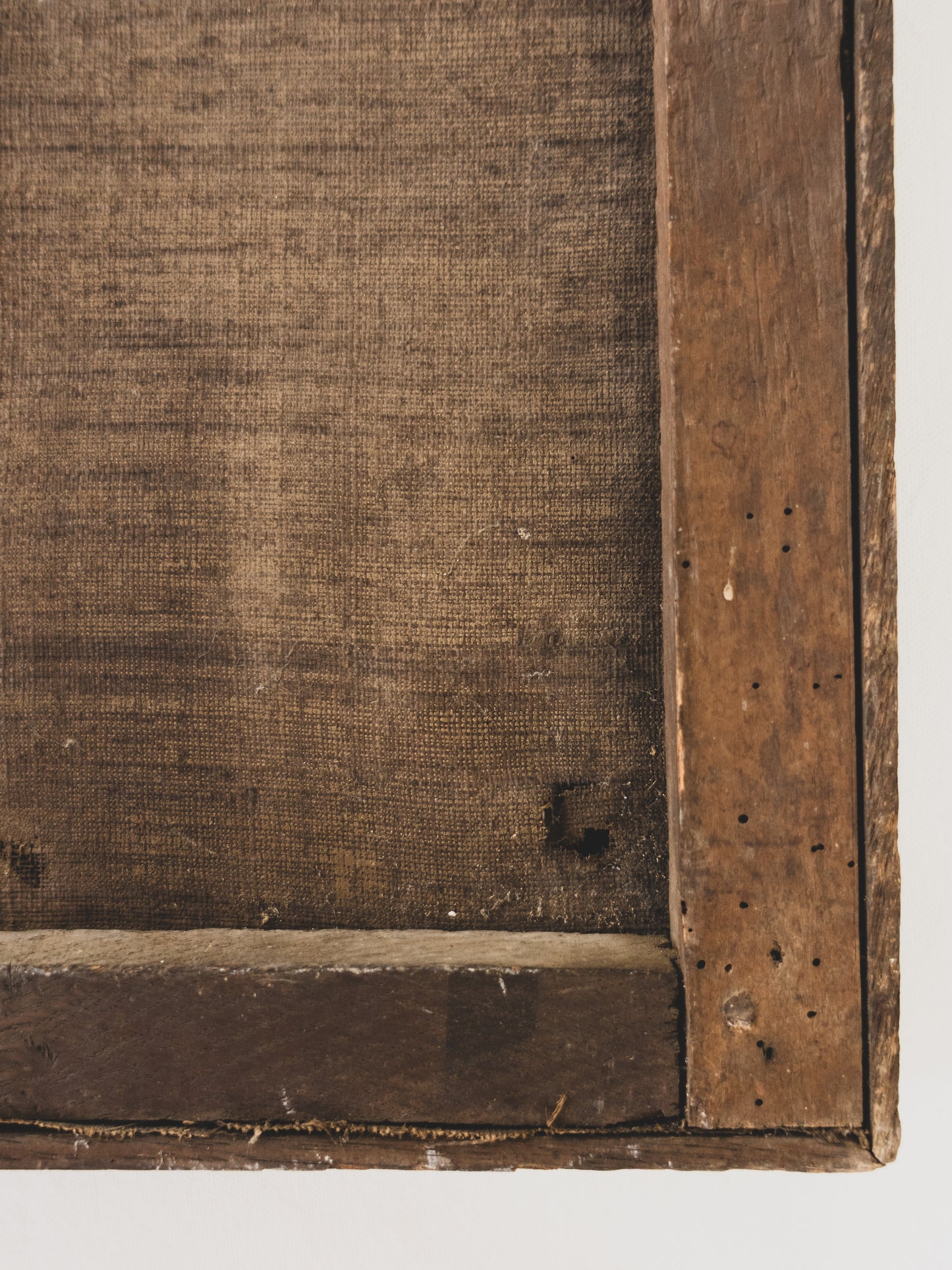 Mid 19th c. Folk Art Madonna – Oil on Canvas