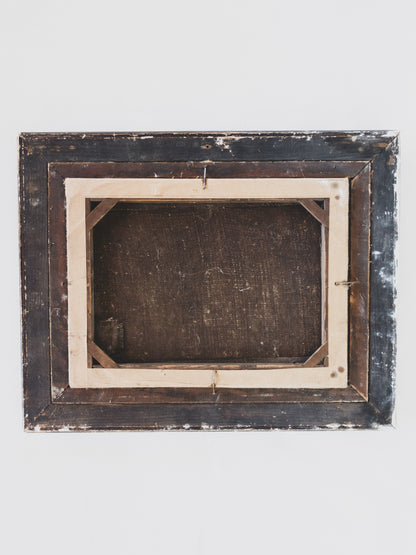 19th c. Distressed Landscape – Oil on Canvas