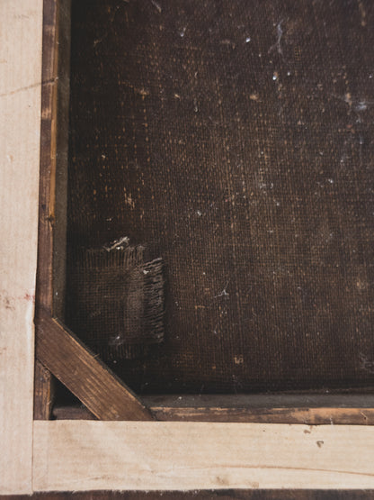 19th c. Distressed Landscape – Oil on Canvas