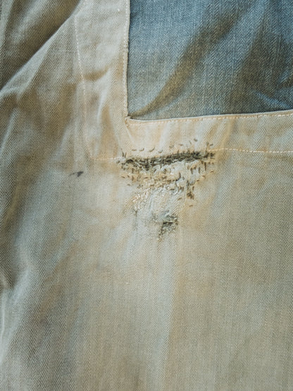 1940's Crazy Patched HBT Pants - 29x29