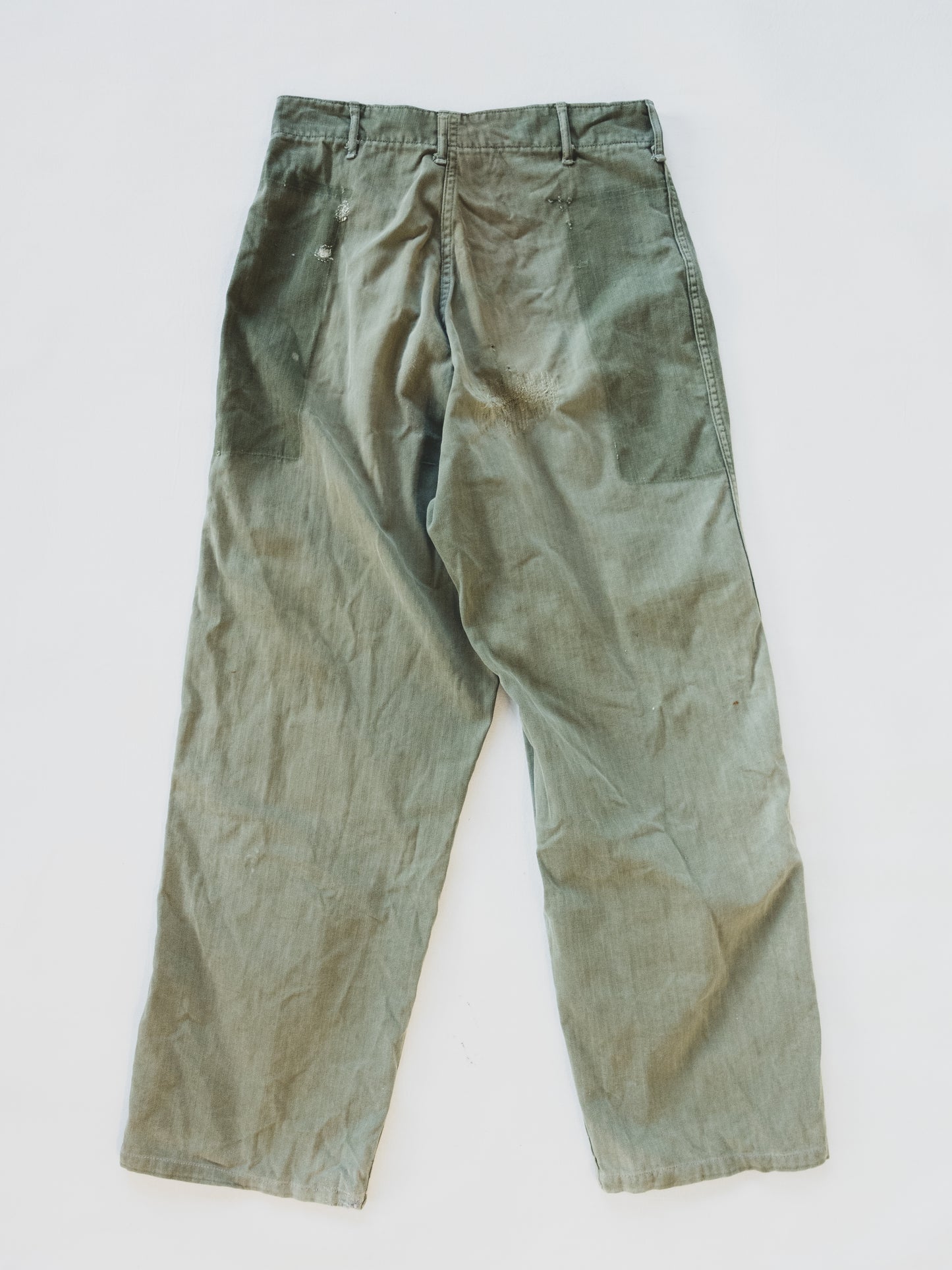 1940's Crazy Patched HBT Pants - 29x29
