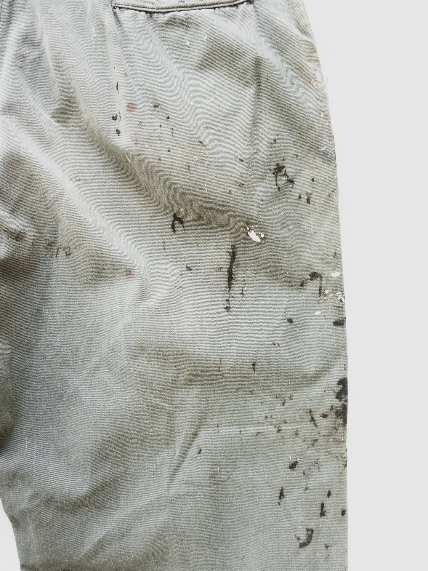 1950's Oil Splattered Work Pants - 40x26