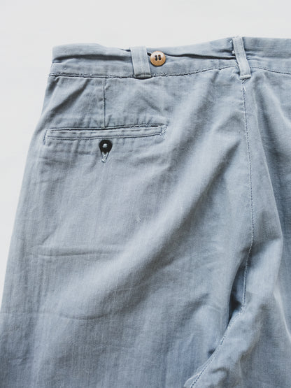 1930's Faded HBT Work Pants - 36x27