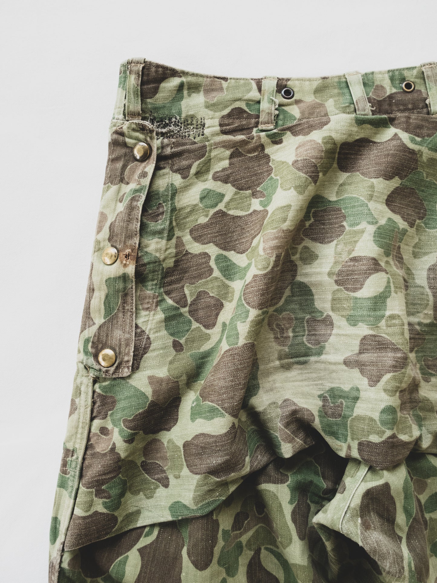 1940's USMC Faded Frogskin Pants - 34x31