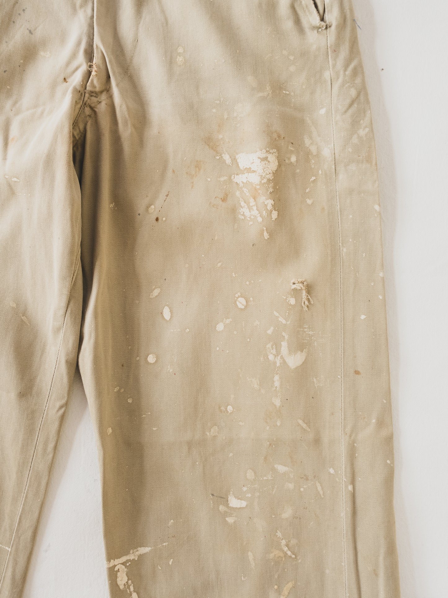 1950's Paint Splattered Work Pants - 30x29