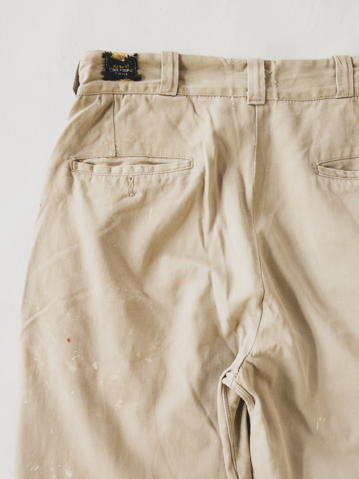 1950's Paint Splattered Work Pants - 30x29