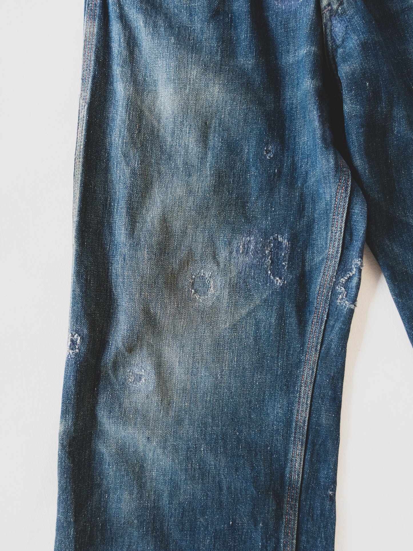 1950's Crazy Repaired Carpenter Pants - 30x29