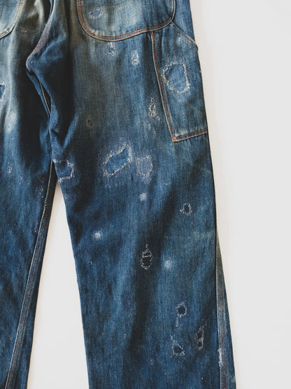1950's Crazy Repaired Carpenter Pants - 30x29
