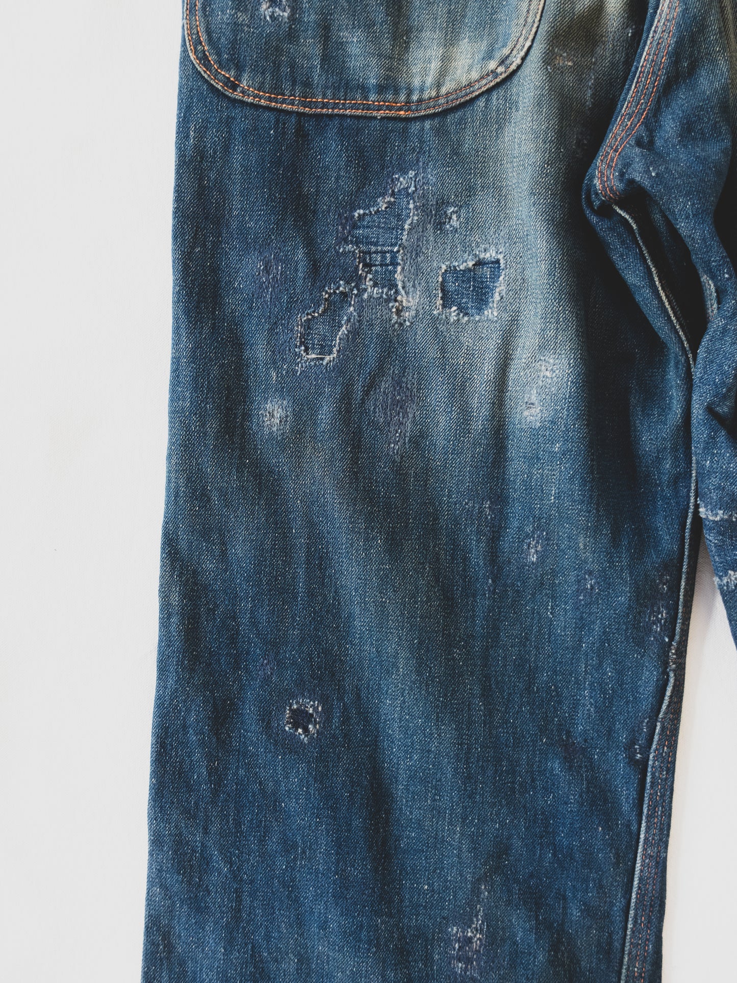 1950's Crazy Repaired Carpenter Pants - 30x29