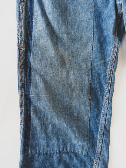 1950's Crazy Patched Carpenter Pants - 34x30